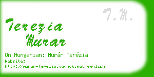 terezia murar business card